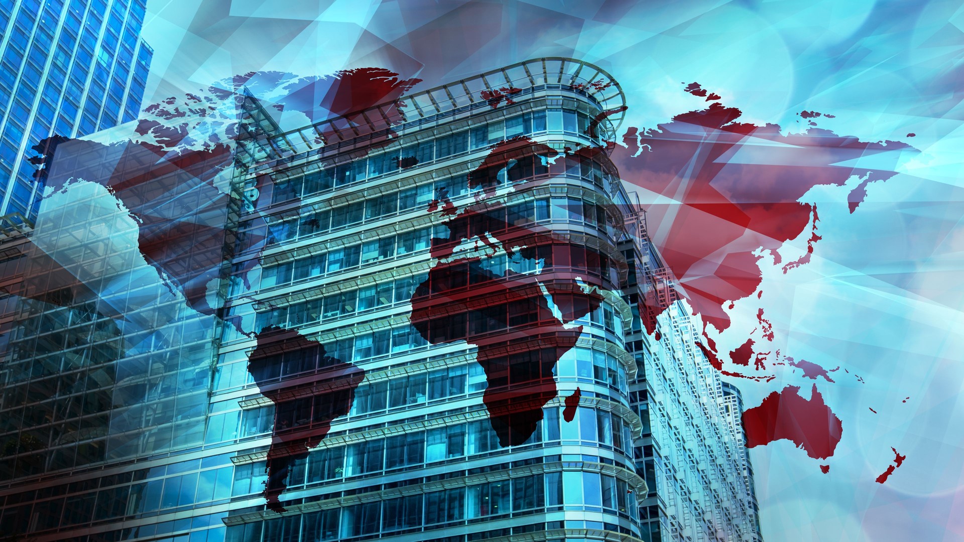 World continents and computer algorithm numbers